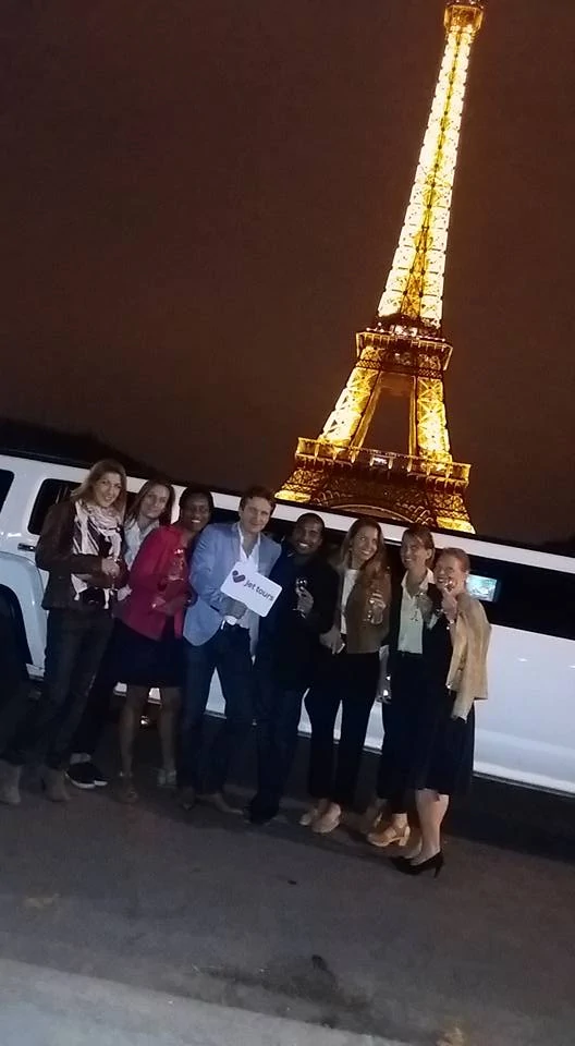 Sortie en limousine pour les gagnants